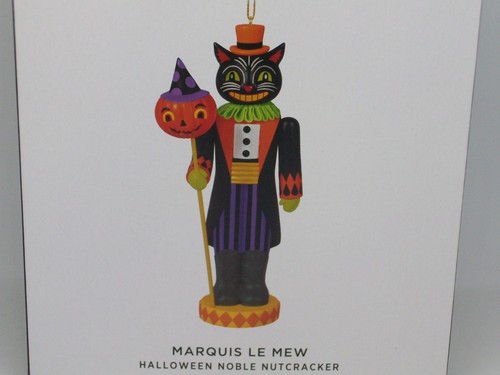 Hallmark 2025 Marquis Le Mew - Noble Nutcracker - Halloween - NIB - Picture 18 of 19