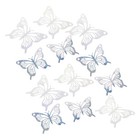 12 Pcs Anti Collision Window Sticker Bird Blue Butterfly Wall Decor