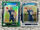 2024 Donruss Optic Drake Maye Green Hyper Rated Rookie RC #229 & BONUS Base RC