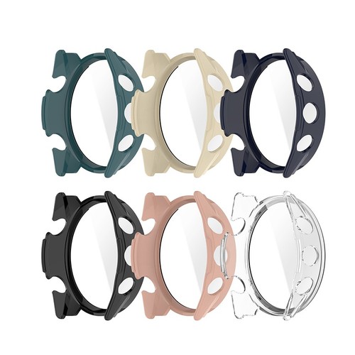 PC Case Tempered Glass Screen Protector for Garmin Forerunner 570 47MM/42MM - Photo 2 sur 16