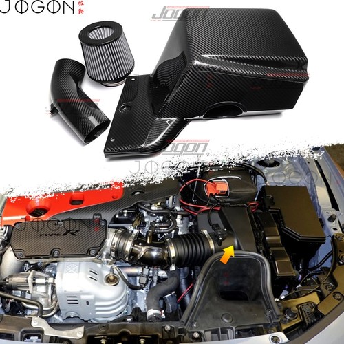 Kit de admisión de aire de refrigeración de motor de carbono real FL5 para Honda Civic tipo R CTR 2023-26 - Imagen 1 de 13
