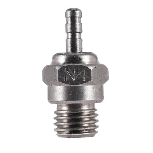 N4 Hot Glow Plug Spark for 70117 1/10 1/8 RC Truck Engine1838 - Picture 3 of 4