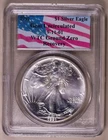 1991 WTC Ground Zero Recovery American Silver Eagle PCGS Gem Uncirculated