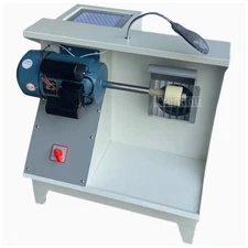 Single Head Box Type Dust Extraction Wheel Sanding Machine 550W Shoe Polisher