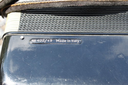 Seltenes Scandalli Akkordeon Made In Italy Nr 402/49 41 Tasten 120 Knöpfe SCHÖN mit Etui - Bild 10 von 15