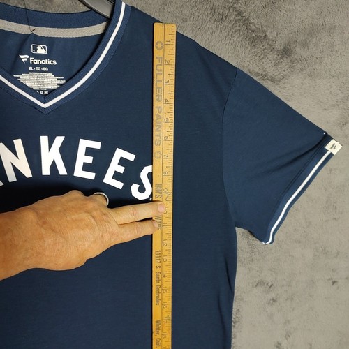 NEW YORK YANKEES Shirt Adult Extra Large Baseball MLB Fanatics SS Mens New - Picture 6 of 12