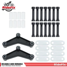 Tandem Trailer Axle Suspension Shackle Kit For Double Eye Spring 2000-7000 lbs