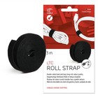 LABEL THE CABLE Klettbandrolle Doppelseitig Kabelbinder aus Klettband für das Pe