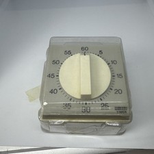 VTG Equity 1 Hour Timer. Spring Wound 60 Minute Timer. New old stock