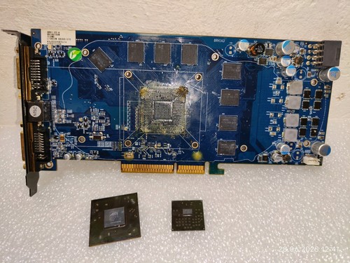 HIS ATI Radeon HD 3850 512mb AGP defekt Sammlerauflösung - Afbeelding 13 van 17