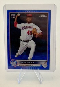 2022 Topps Chrome Sapphire Edition - Josiah Gray #43 (RC)
