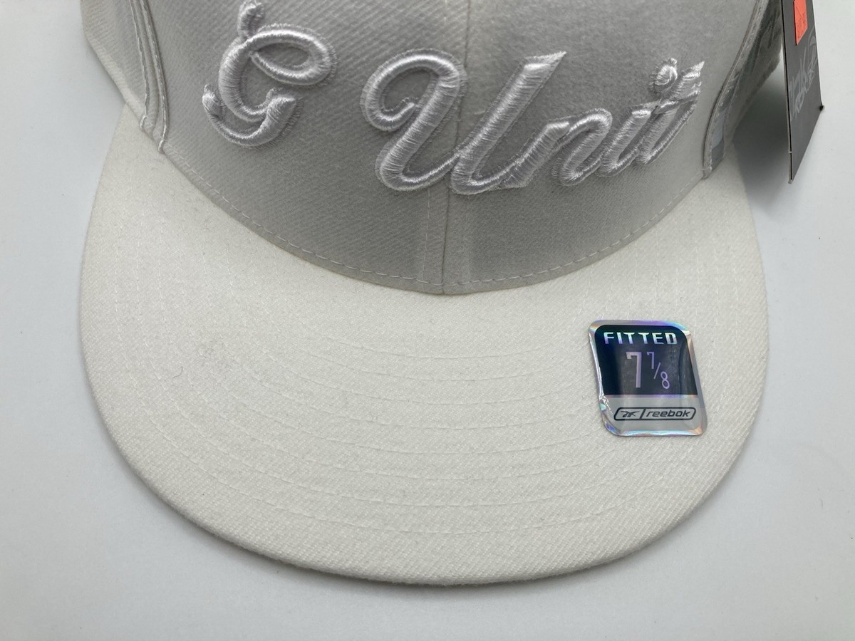 G Unit Hat キャップ フィットメンズ 7 3/8 ホワイト 50セント