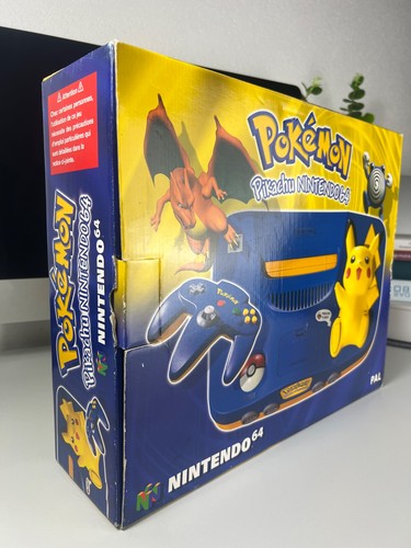 ⭐️ NINTENDO 64 Limited POKEMON PIKACHU Edition in Verpackung + Spiel - Bild 2 von 18