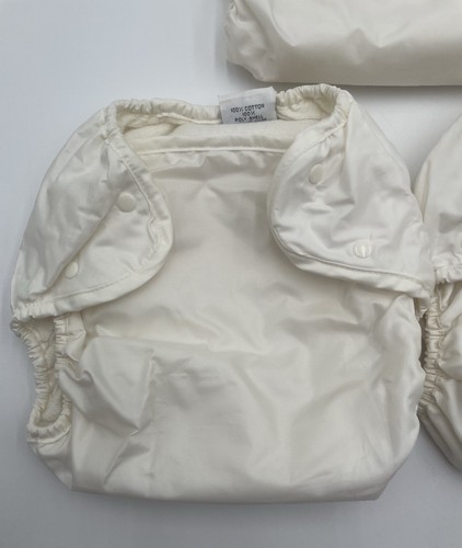 (5) Carousel Brand Fitted Cloth Diapers Size Large Reusable 100% Cotton - Picture 8 of 13