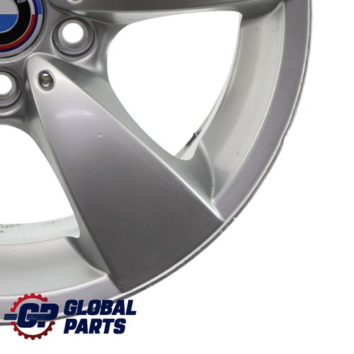 BMW E60 E61 Silver Alloy Wheel Rim 17" Spider Spoke 138 ET:20 7,5J - Afbeelding 4 van 13