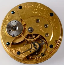 ELGIN GAIL BORDEN POCKET WATCH MOVEMENT & DIAL SIZE 10