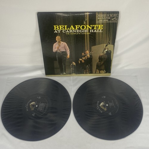 Harry Belafonte - At Carnegie Hall LP Record 1959 Living Stereo RCA Jazz 33 RPM - Picture 3 of 5
