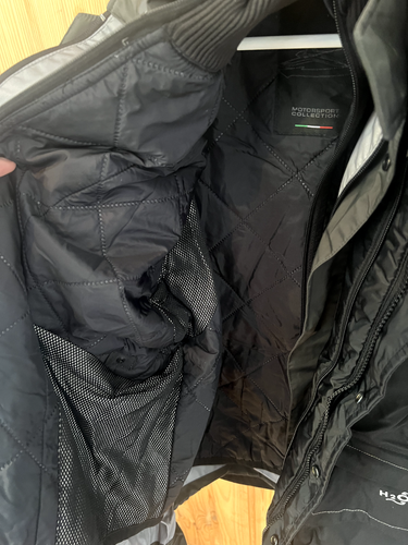 SPIDI H2Out Mens Textile Motorcycle Jacket Black Large - 3 Layers - Hardly Used - Picture 6 of 9