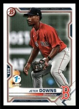 Jeter Downs Rookie RC 2021 Bowman 1st Edition #BFE-107 Card TCCCX