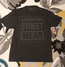 Vision Street Wear 2010 skateboard shirt Large nos deck shoes gator