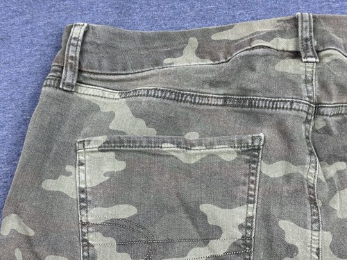 Pantalones de mezclilla American Eagle 14 largos camuflados siguiente nivel curvilíneos tiro súper alto Jegging - Imagen 17 de 21