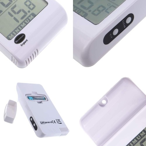 Digital Max Min Gewächshaus Thermometer Garten Innen Außen Brannan - 12/426/3 - Bild 6 von 7
