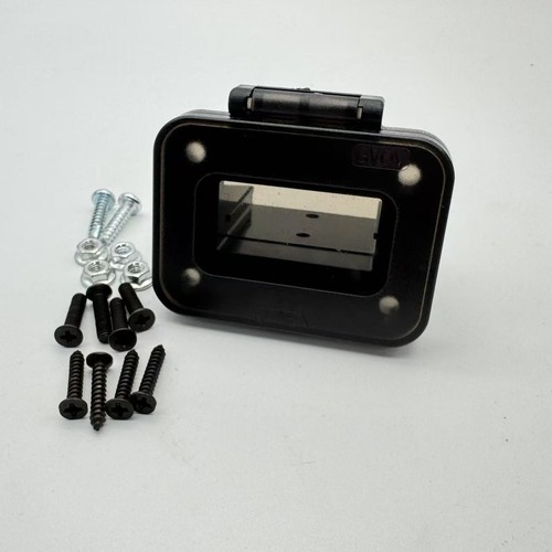 50 Amp Battery Socket Flush Mount Panel with Clear Dust Protection Cover - Afbeelding 10 van 24