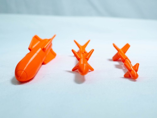 Juego de 6 misiles de repuesto impresos en 3D para Gi Joe Night Boomer 1989 - Imagen 14 de 17