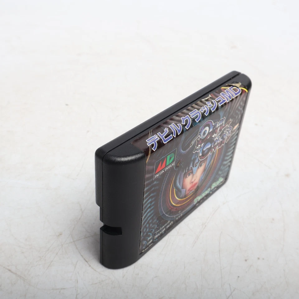 Devil Crash - Mega drive Japanese - Cover Art, CAR & manual - - Image 3 of 4