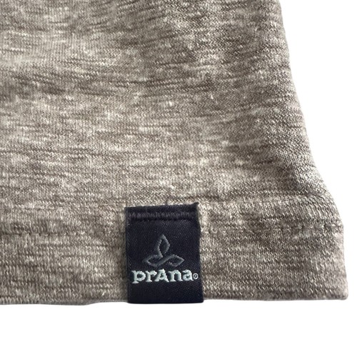 PrAna Lightweight Performace T-Shirt Men's Size Large Gray Normcore Activewear - Picture 3 of 4