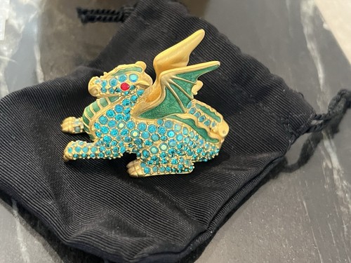 VTG Estée Lauder Magic Dragon Solid Perfume Beautiful Compact RARE HTF EUC - Picture 6 of 24