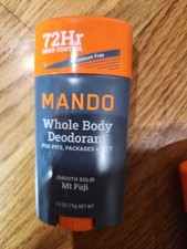 Mando Whole Body Deodorant Smooth Solid MT FUJI - 2.6 OZ
