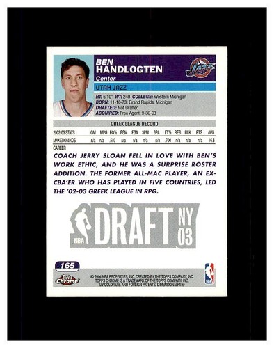 2003-04 TOPPS CROMO BALONCESTO TU ELIGES VER ESCANEOS ESTRELLAS, PAQUETE DE NOVATOS NUEVO ESTADO - Imagen 121 de 123