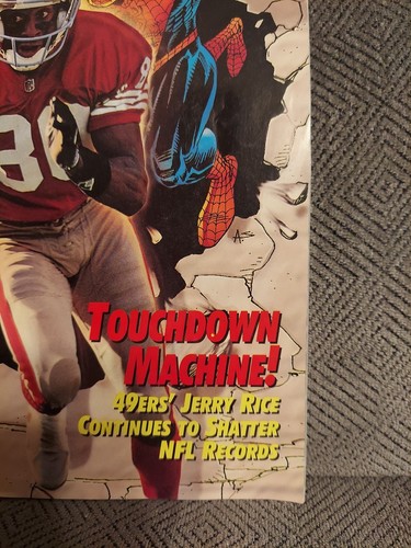 NFL PRO ACTION MAGAZINE - #3 fumetto Spider-Man Venom ancora allegato, 1994 - Foto 3 di 9
