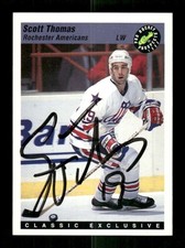 1993 Classic Pro Hockey Prospects 19 Scott Thomas  signed auto autograph  BXCP52