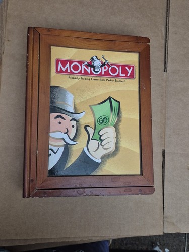 Vintage Parker Bros Monopoly Bookshelf Edition Missing Instructions Sheet