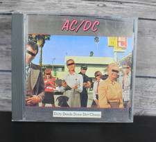 AC/DC - DIRTY DEEDS DONE DIRT CHEAP CD, 1994, Angus Young, Very Good 