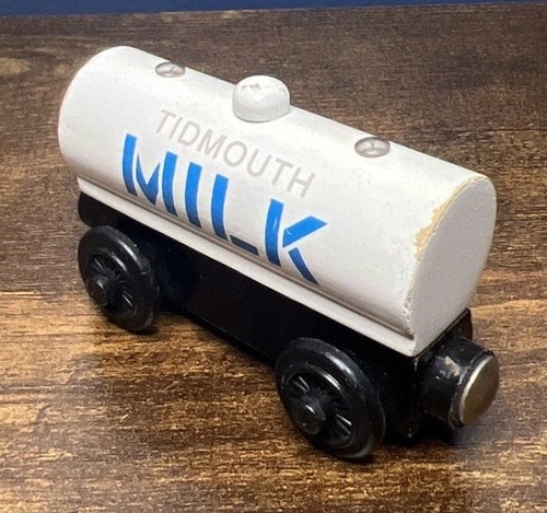 Tren cisterna de leche Thomas Wooden Railway Tidmouth - Imagen 2 de 6