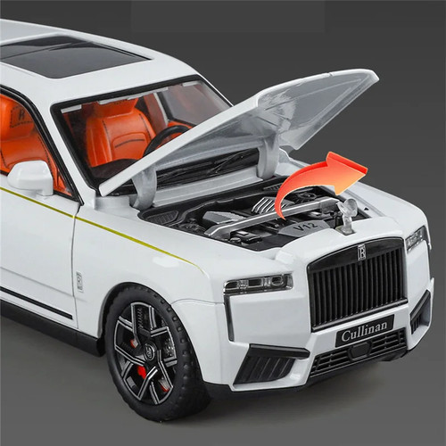 1/24 2025 Rolls Royce Cullinan SUV Alloy Luxury Car Model Diecast Car Vehicle - Picture 4 of 24