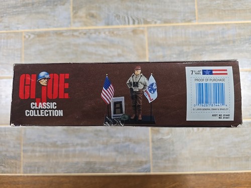 Hasbro GI Joe 12" General Omar Bradley Figure NEW Classic Collection 1998 NRFB - Picture 13 of 13
