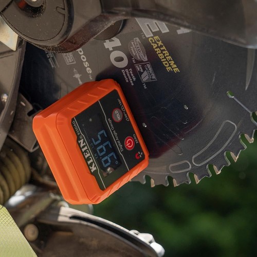 Klein Tools Digital Angle Finder Gauge and Digital Leveler Water/Dust Resistant - Picture 9 of 12