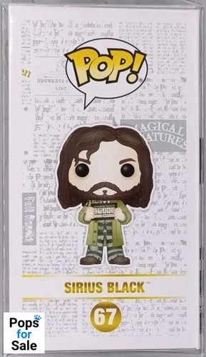 67 Sirius Black (Prisoner) B&W Chase Edition Harry Potter Funko POP - Picture 4 of 6