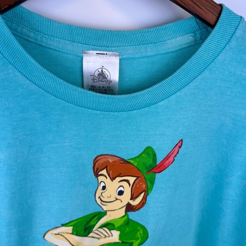 NWOT Adult Large Disney Parks Peter Pan Shadow Double Graphic Long Sleeve Shirt - Picture 7 of 12