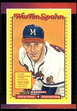 1989 Donruss #588 Warren Spahn Puzzle