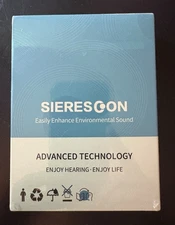 SIERESCON Hearing Amplifier Rechargeable, As Seen on TV, NEW