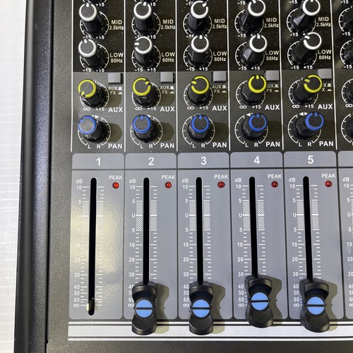 Weymic MR120 Professional Audio Mixer 12 Channels Bluetooth MP3 WMA APE Read** - Picture 22 of 24