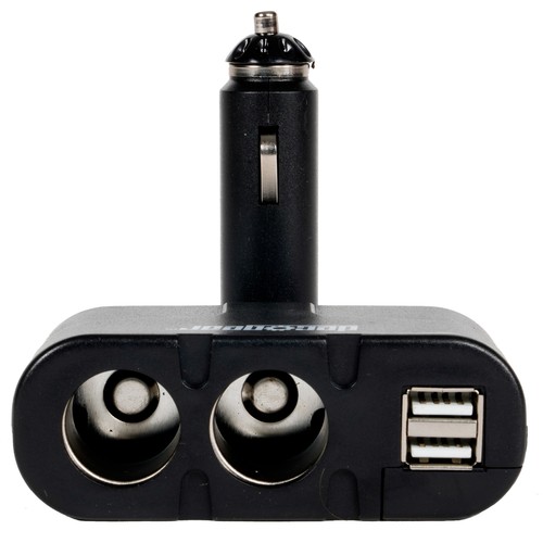 Dual DC12V/24V Electronic Multi-functions Car Socket Cigarette Lig hter USB Port - Photo 4 sur 9
