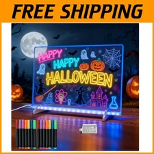 13.7"x10" LED Writing Board for Kids - 8 Color Options