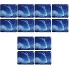 12 PCs Mausmatten Gaming Pad Muster Schreibtisch -Pad Office Gaming