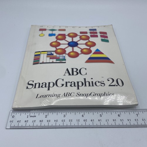 Vintage Micrografx ABC SnapGraphics 2.0 Microsoft Windows New Factory Sealed - Picture 3 of 8